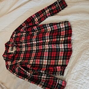 Kiel James Patrick boys cozy cabin flannel shirt